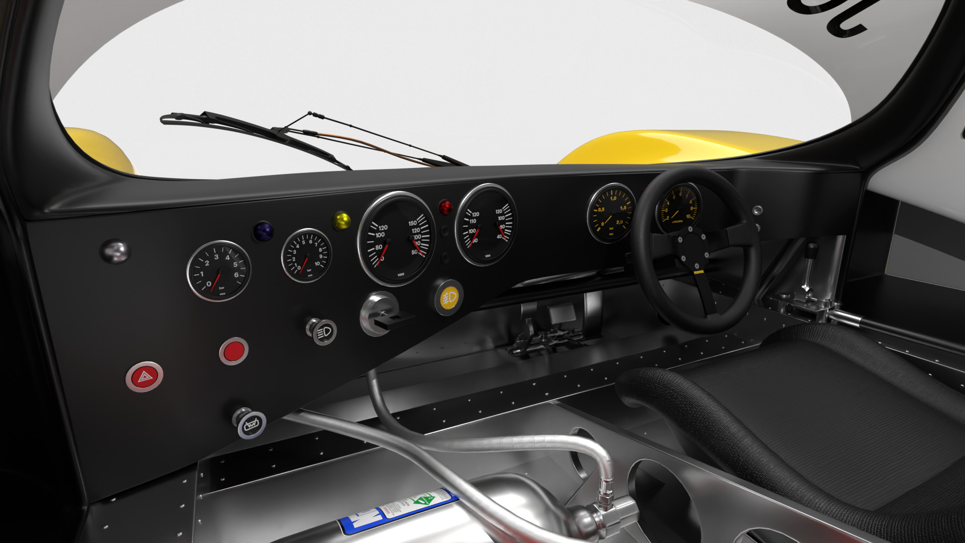 Porsche 956 Group C 1982 NewMan Joest Racing 3d model 3D model_21