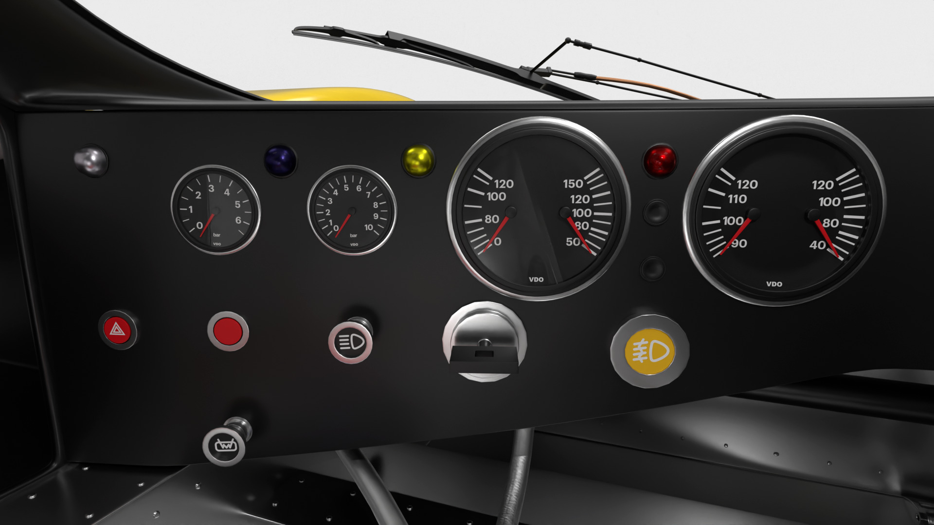 Porsche 956 Group C 1982 NewMan Joest Racing 3d model 3D model_23