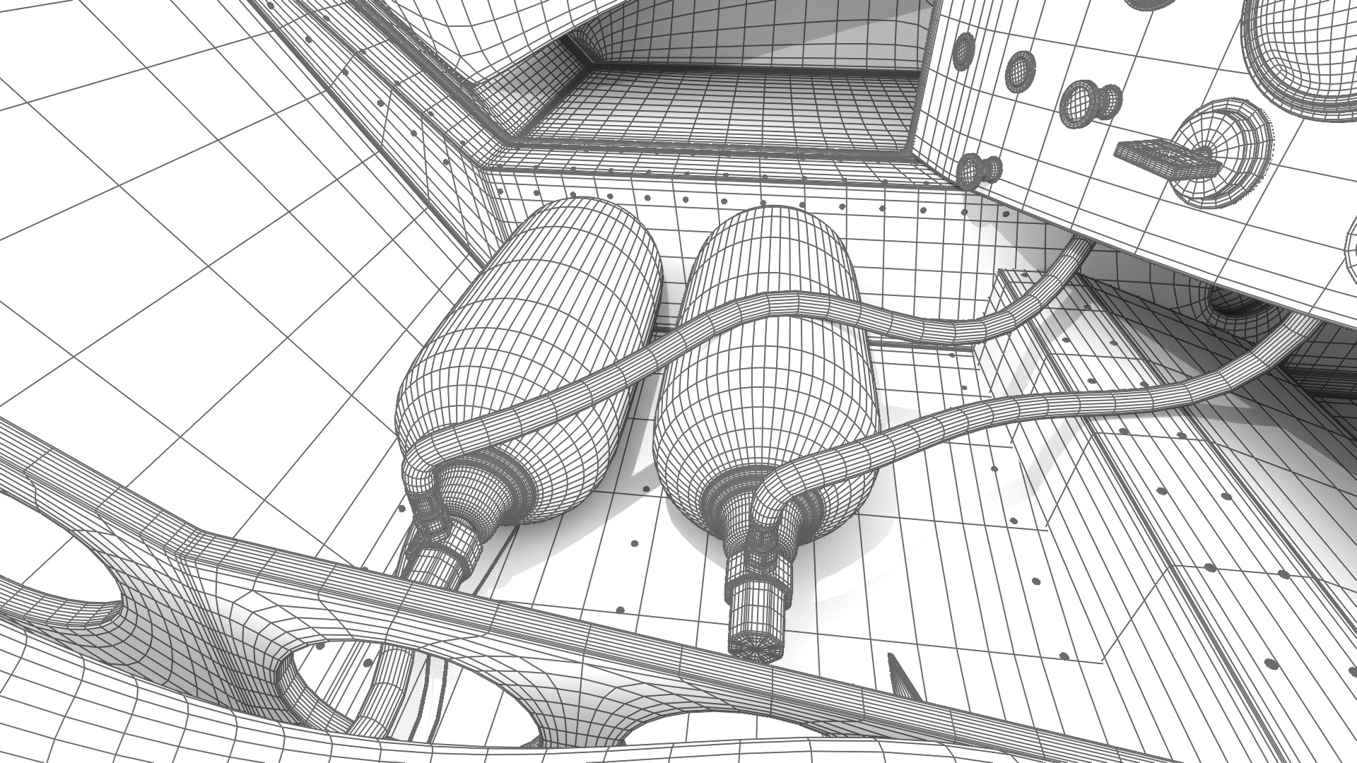 Porsche 956 Group C 1982 NewMan Joest Racing 3d model 3D model_47