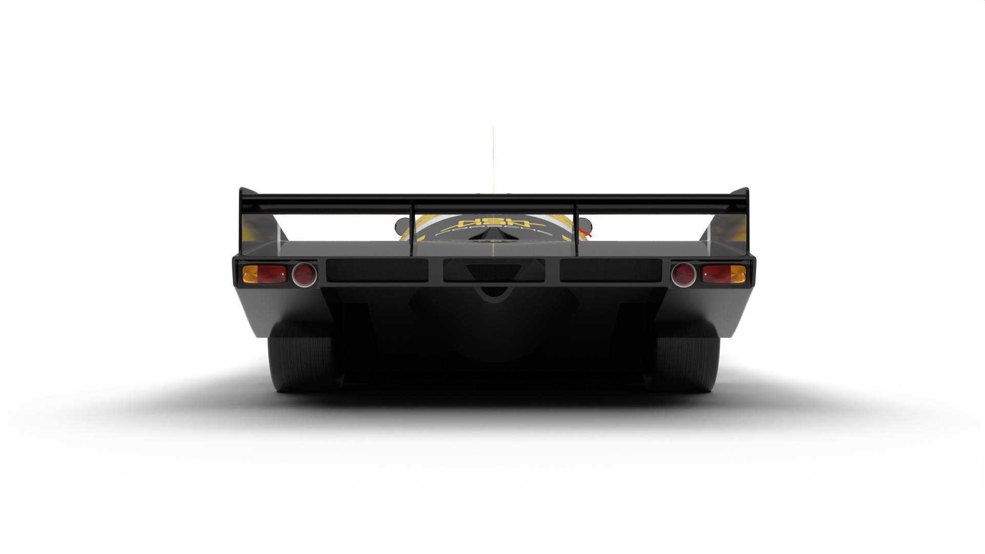 Porsche 956 Group C 1982 NewMan Joest Racing 3d model 3D model_11