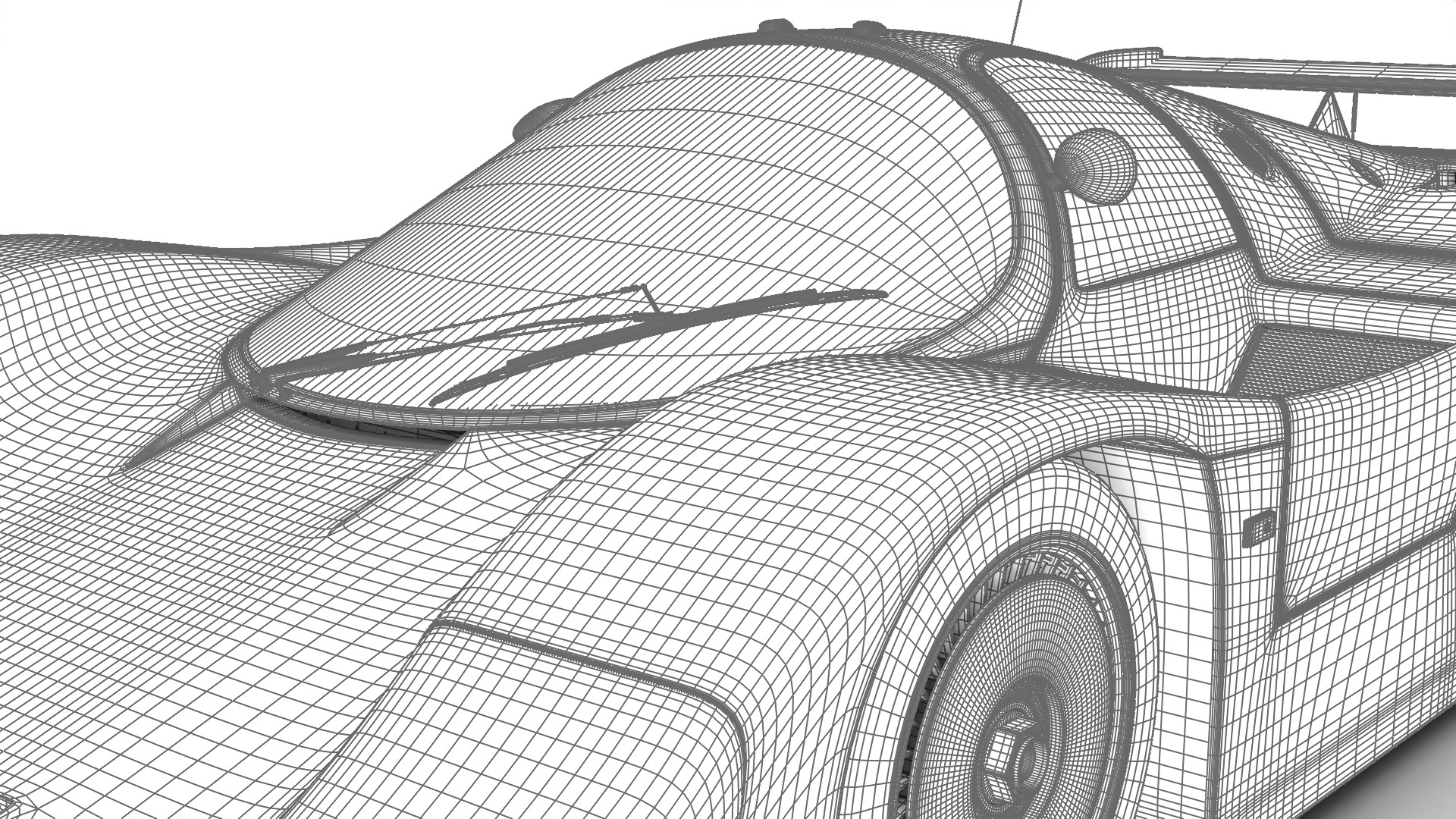 Porsche 956 Group C 1982 NewMan Joest Racing 3d model 3D model_41