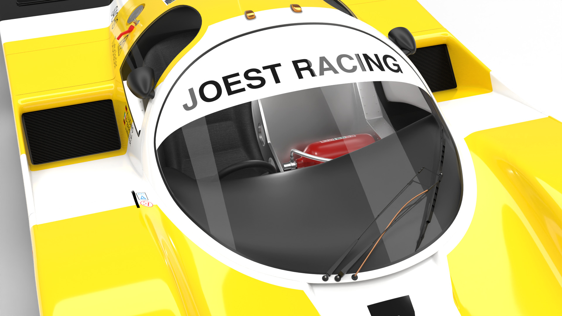 Porsche 956 Group C 1982 NewMan Joest Racing 3d model 3D model_5