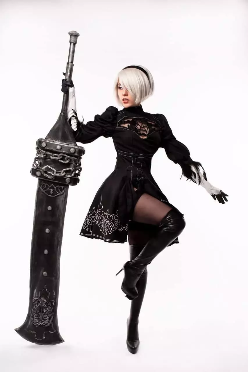 2B Nier Automata Beastlord true head for sword 3D print model