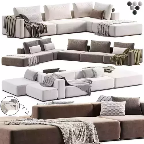 Poliform Westside Sectional Sofa