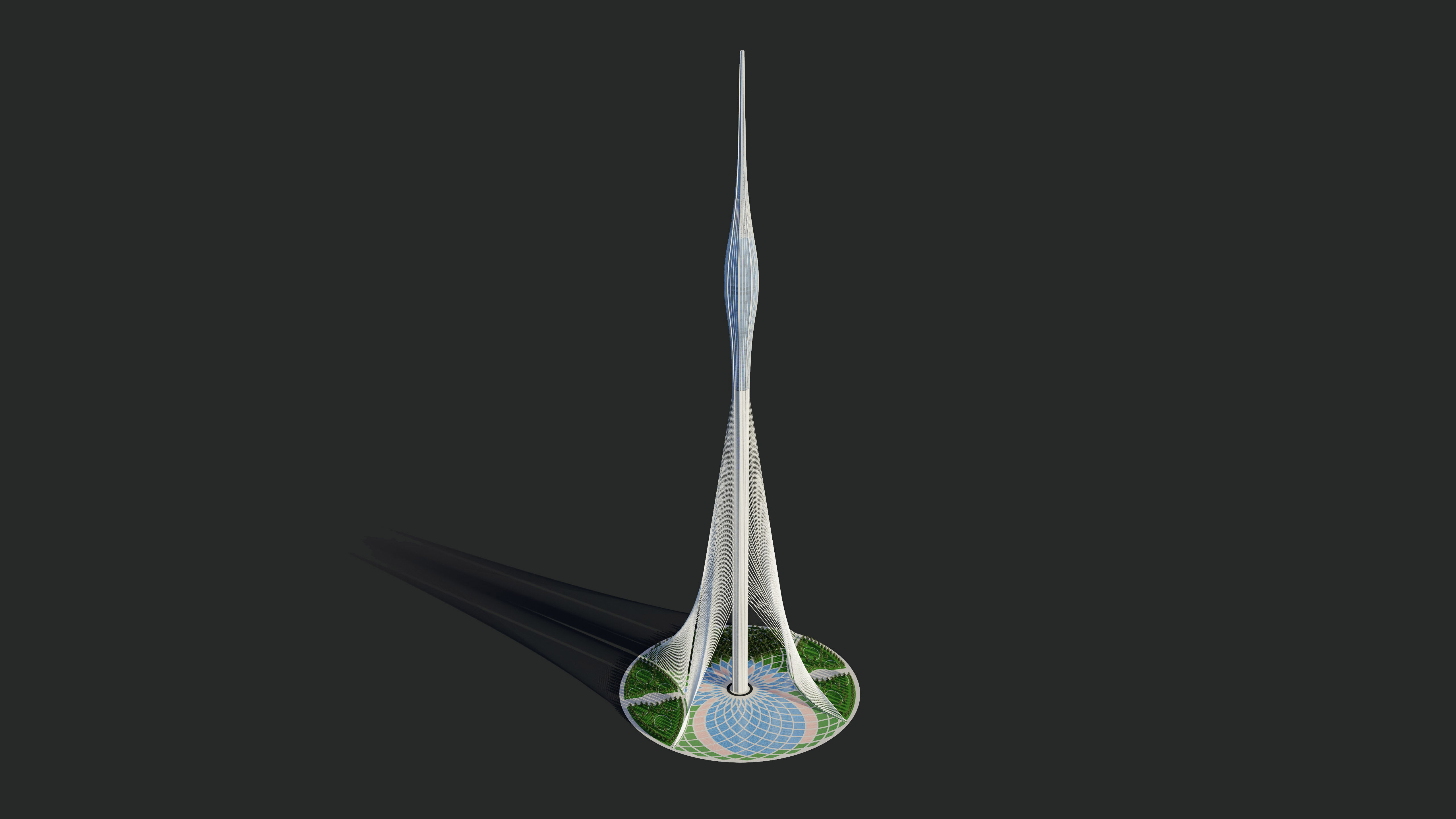 Dubai tallest buildings 3D model_8