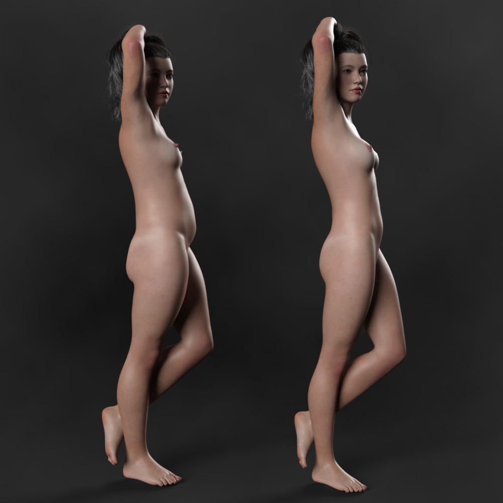 Miona V4 High Quality Textures for G8 Female 3D model_21