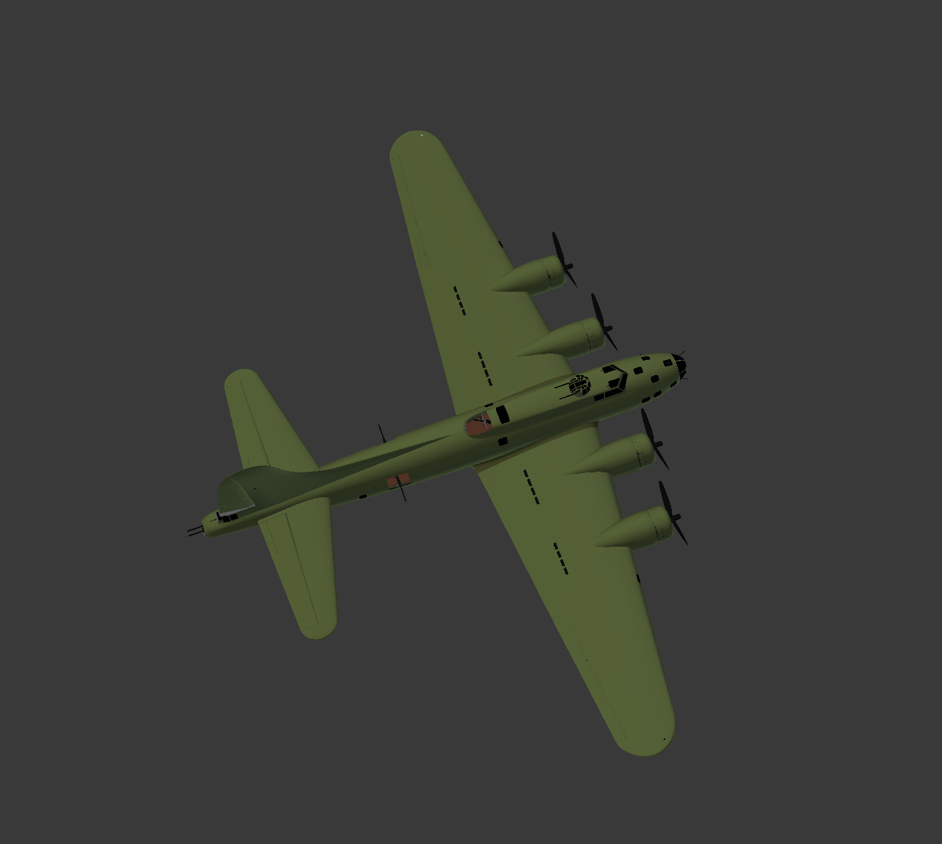 B17 -F Low-poly 3D model_3