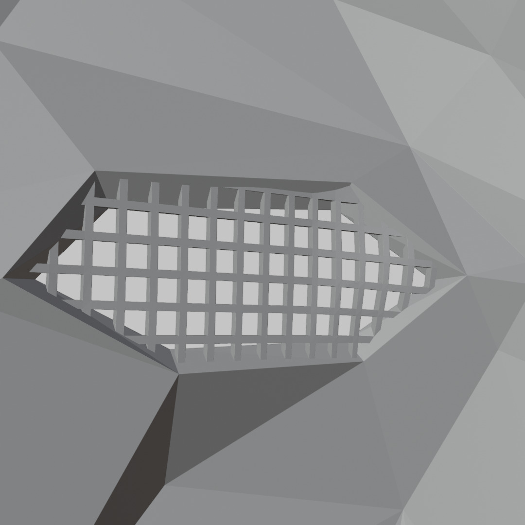 Squid Game Frontman Mask  Low-poly 3D model_12