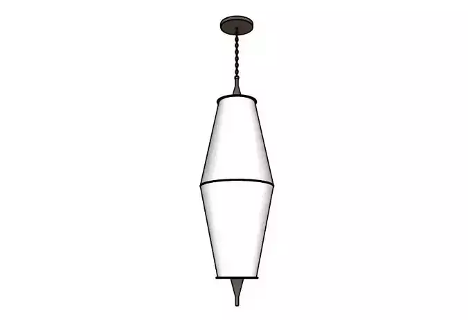 Prismatic Opaline Pendant by Obsolete 3D model