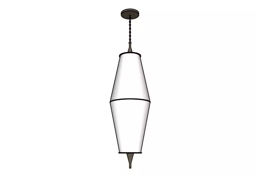 Prismatic Opaline Pendant by Obsolete 3D model