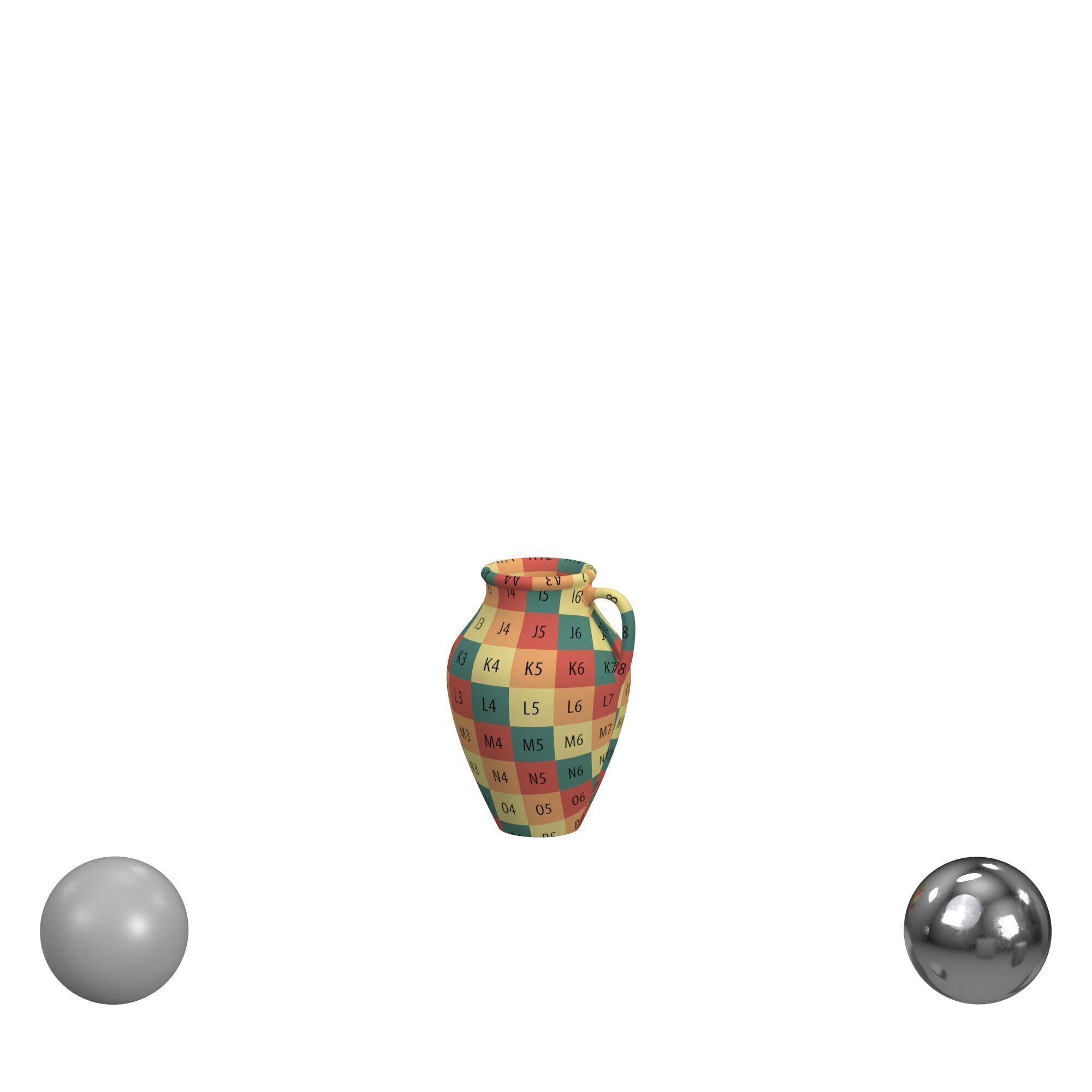 Natural Stoneware Jar 3D model_2