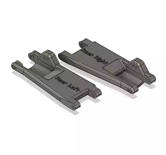 Rear Arms Bulkhead 2WD Circuit Ruckus Torment 70462 3D print model