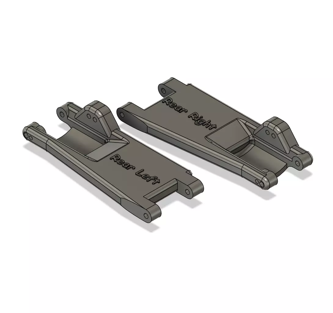 Rear Arms Bulkhead 2WD Circuit Ruckus Torment 70462 3D print model_0