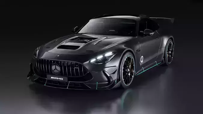 Mercedes AMG GT63 E Performance Sport Tuning Two in one 3D model