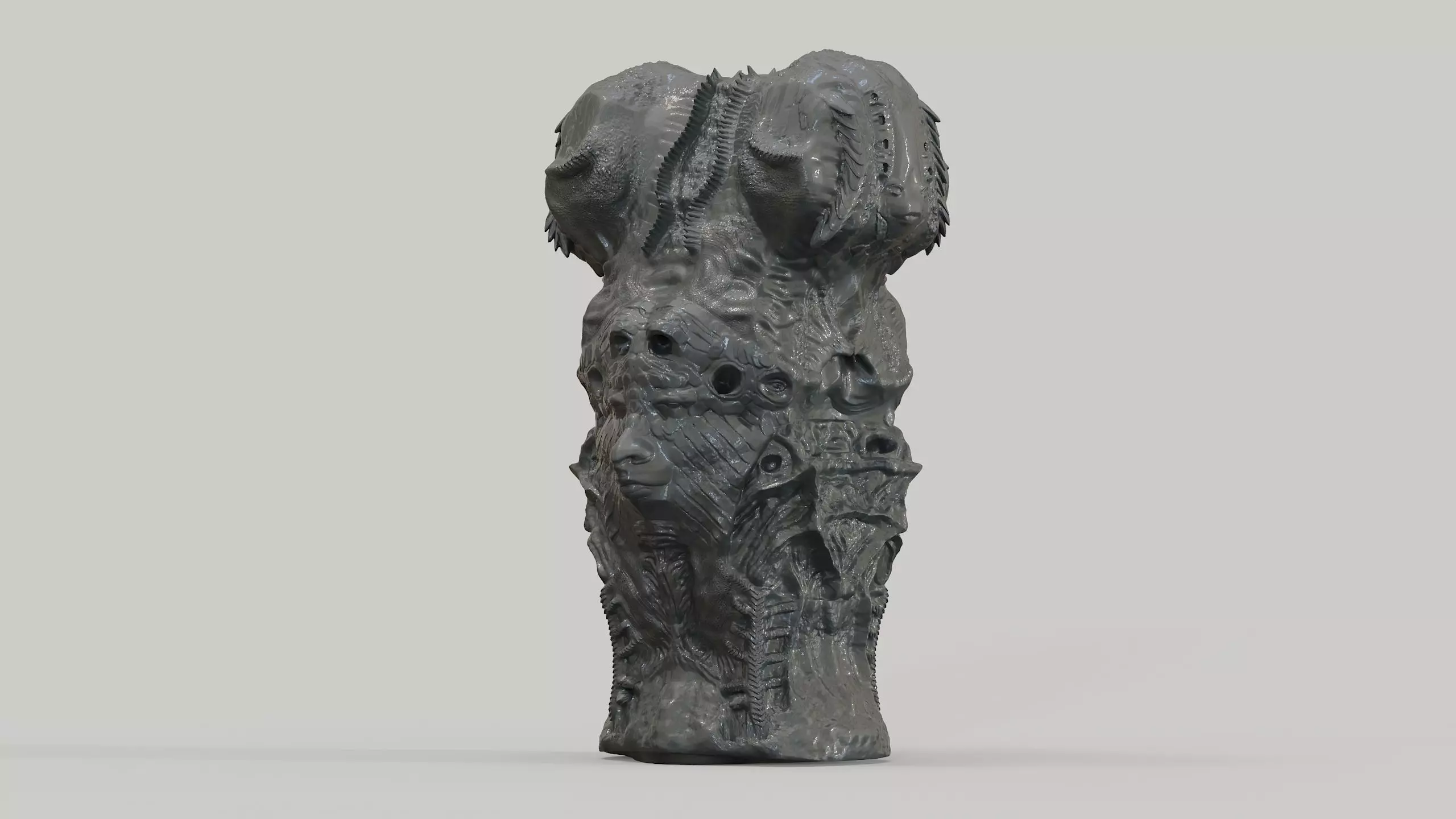 hawai statue 3D print model_0