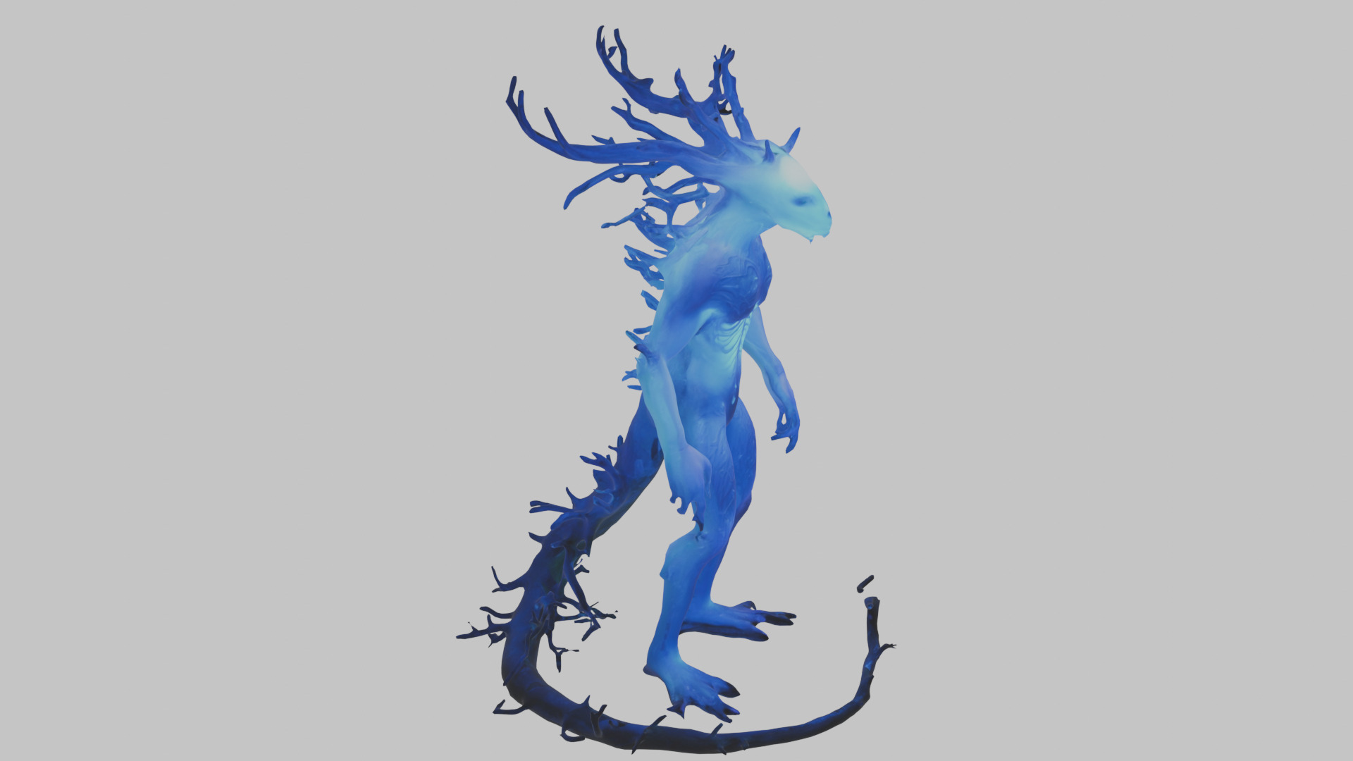 Halloween Glow in the Dark Low-poly 3D model_10