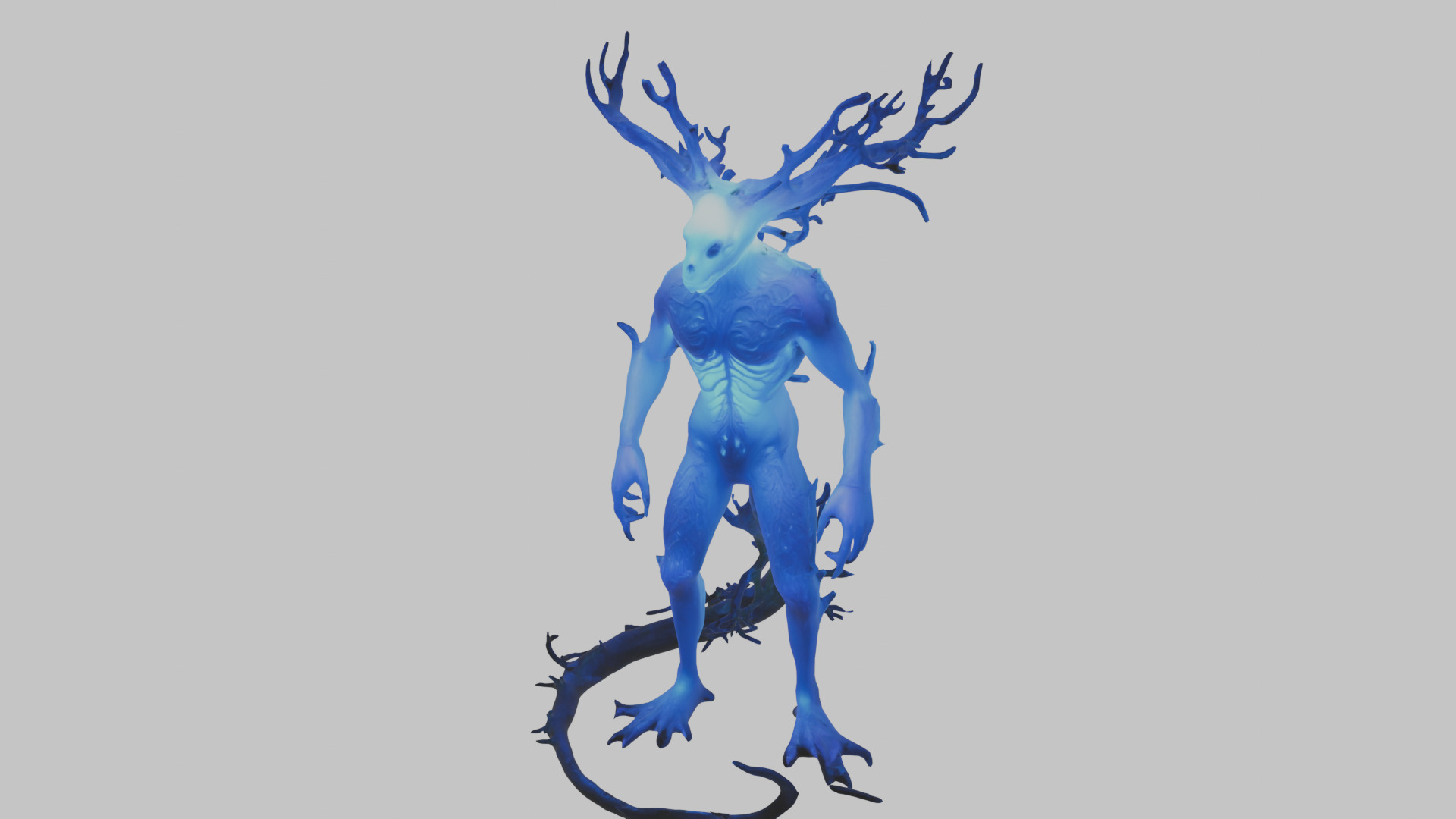 Halloween Glow in the Dark Low-poly 3D model_7