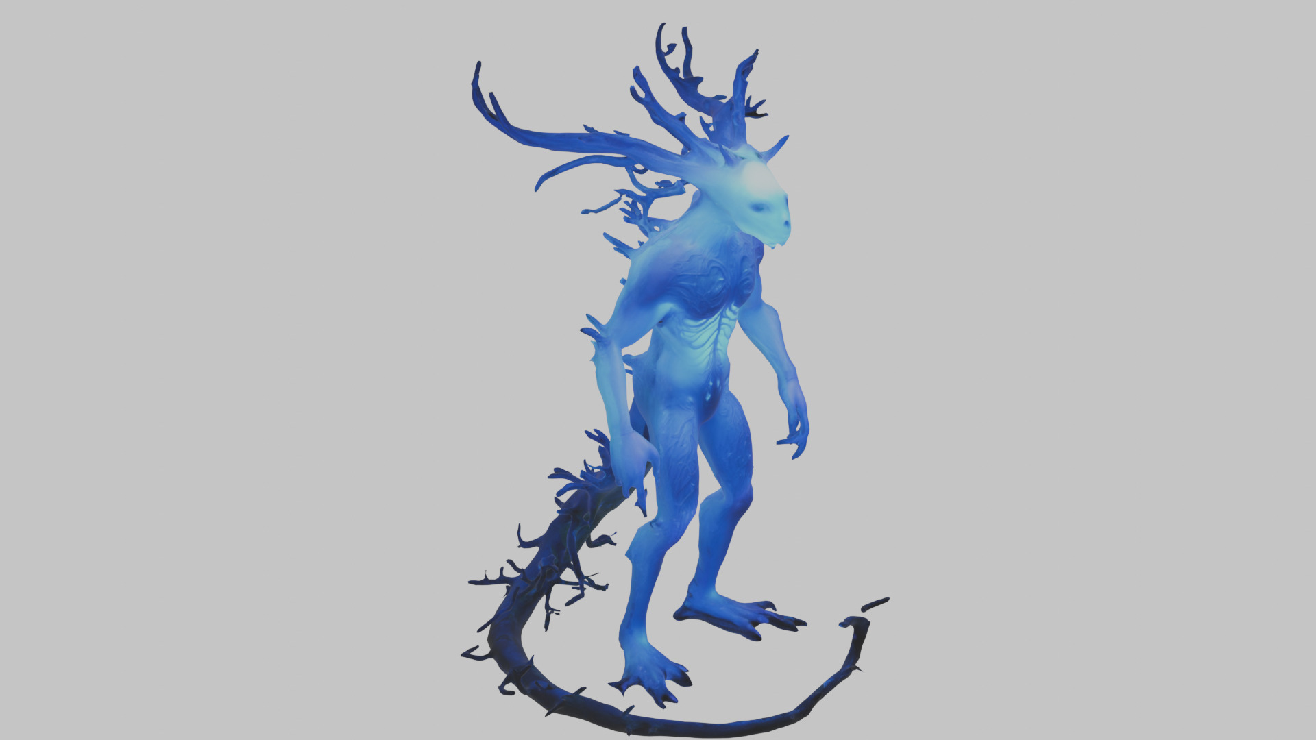 Halloween Glow in the Dark Low-poly 3D model_9