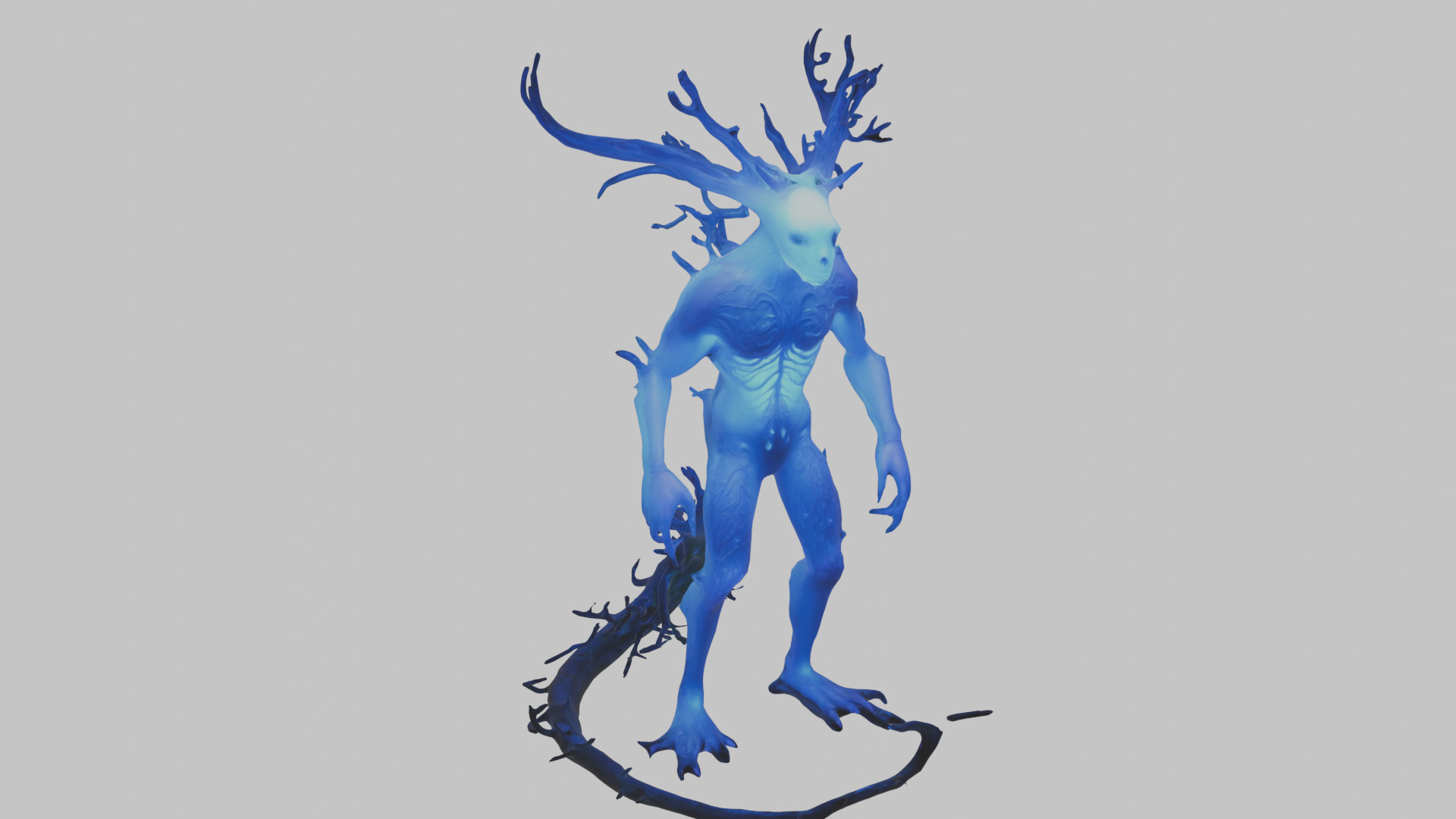 Halloween Glow in the Dark Low-poly 3D model_8