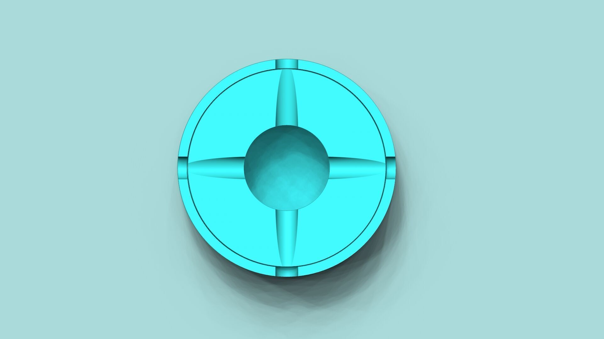 Simple Ashtray - Useful Decor Item Resin 3D print model_5