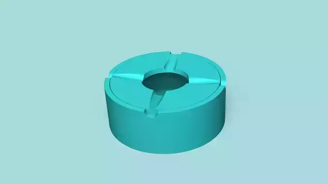 Simple Ashtray - Useful Decor Item Resin 3D print model