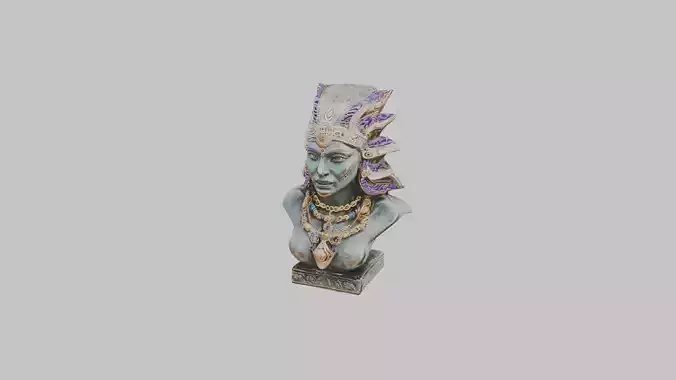 Aztec Sculpture High Quality 3D Model