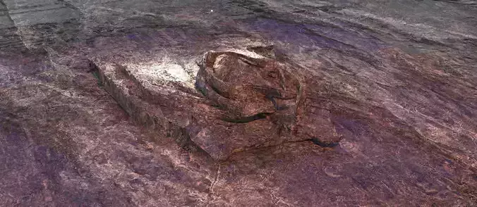 Alien desert Empress ruins 7  3D model