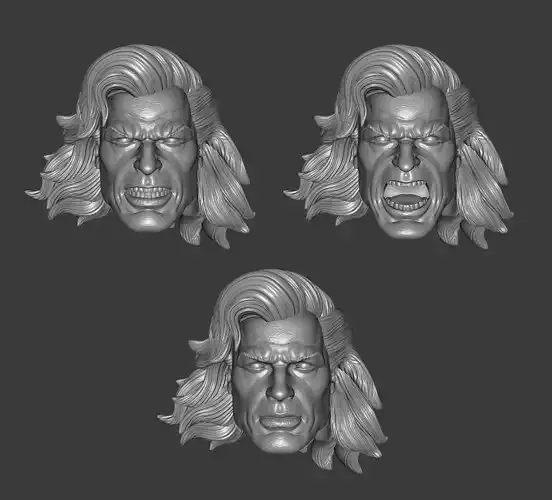 DC THE AUTHORITY APOLLO EXPRESSIONS 3-PACK HEADSCULPT