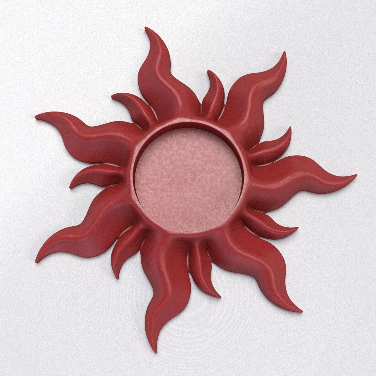 TANGLED SUN TEALIGHT HOLDER 3D print model_3