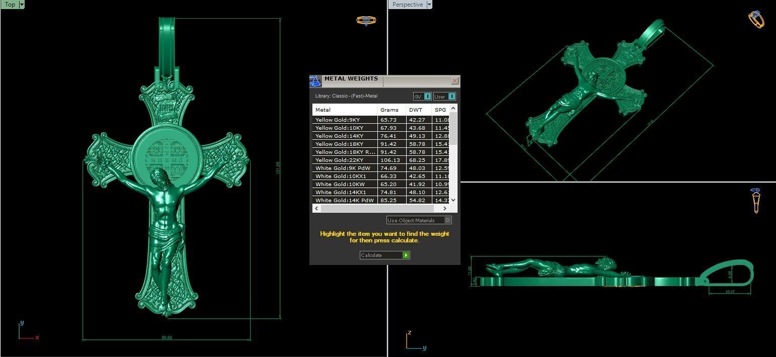 Jesus Cross 3D print model_4