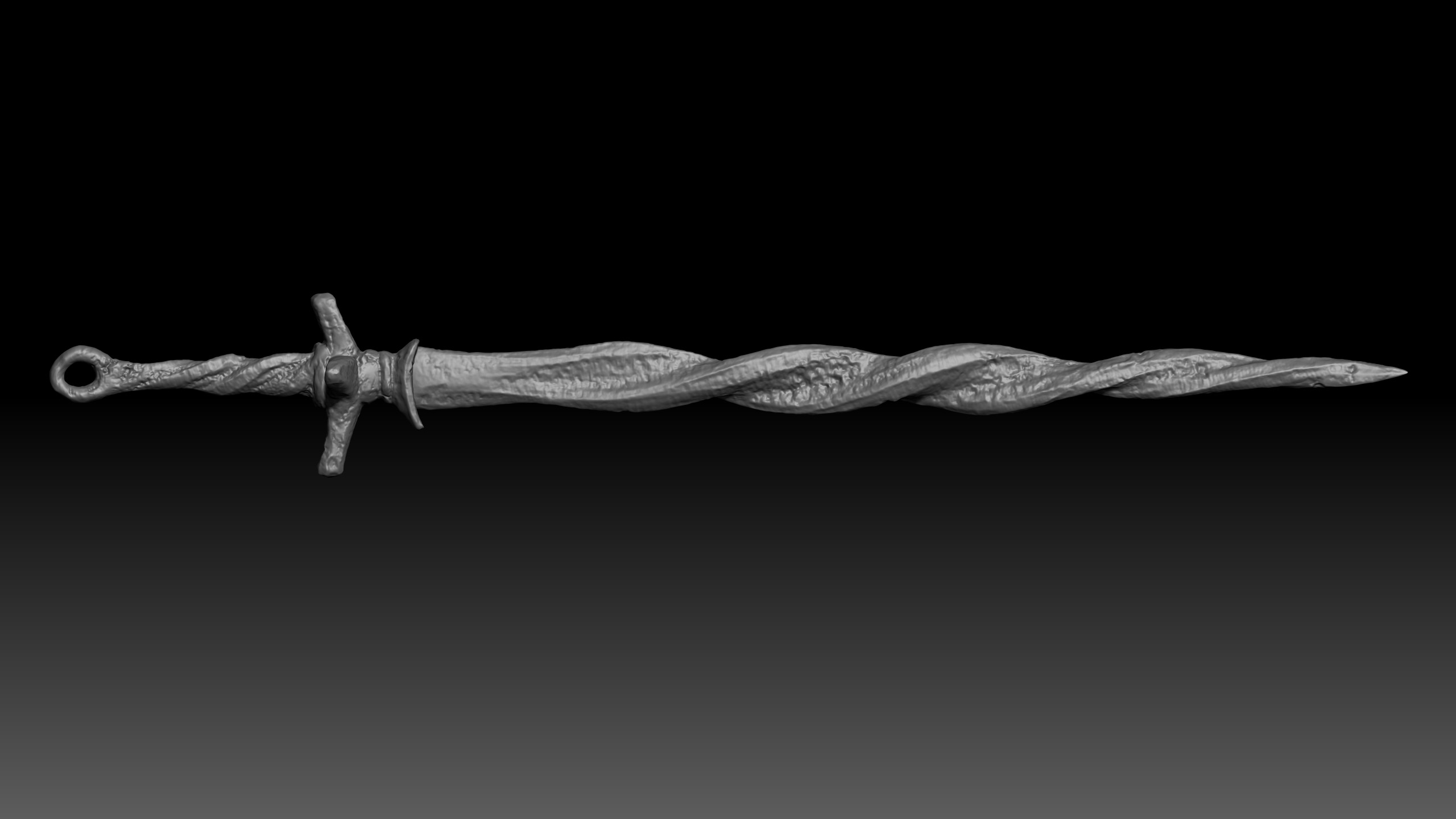 Firelink Greatsword - Dark Souls 3 weapon  3D print model_1