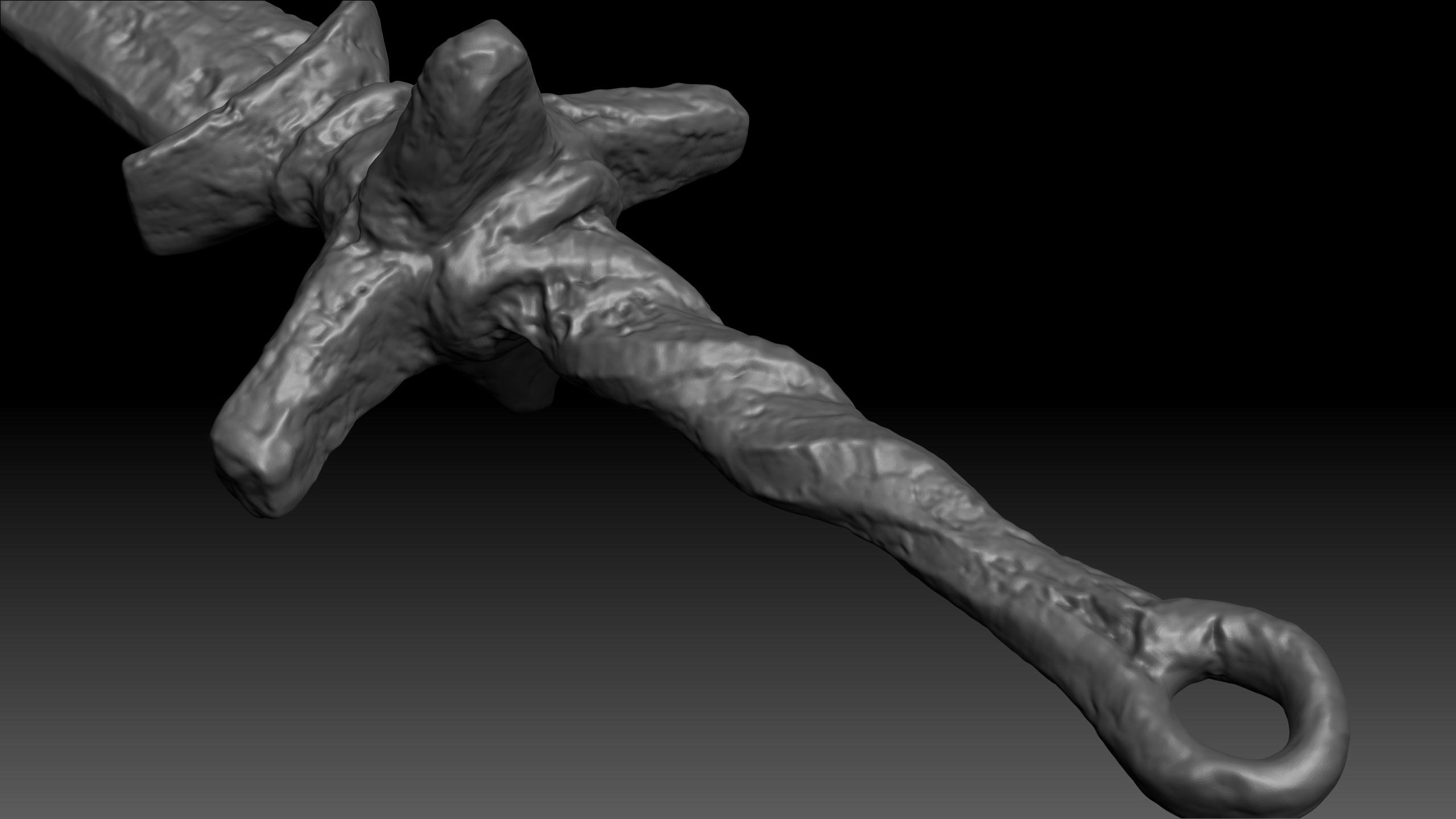 Firelink Greatsword - Dark Souls 3 weapon  3D print model_3