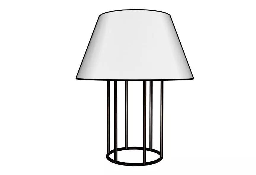 Sophie Table Lamp by Phoenix Day 3D model_0