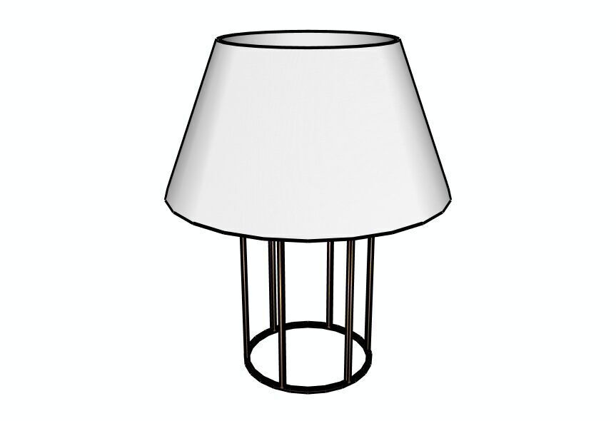 Sophie Table Lamp by Phoenix Day 3D model_1