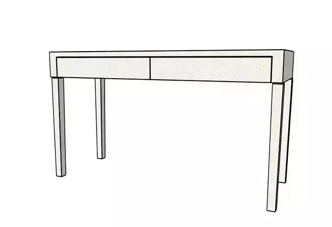 Sorin 2-Drawer Desk by Made Goods 