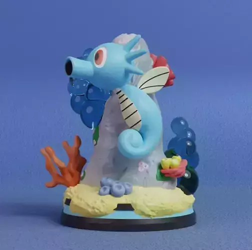 Pokemon - Horsea Figure