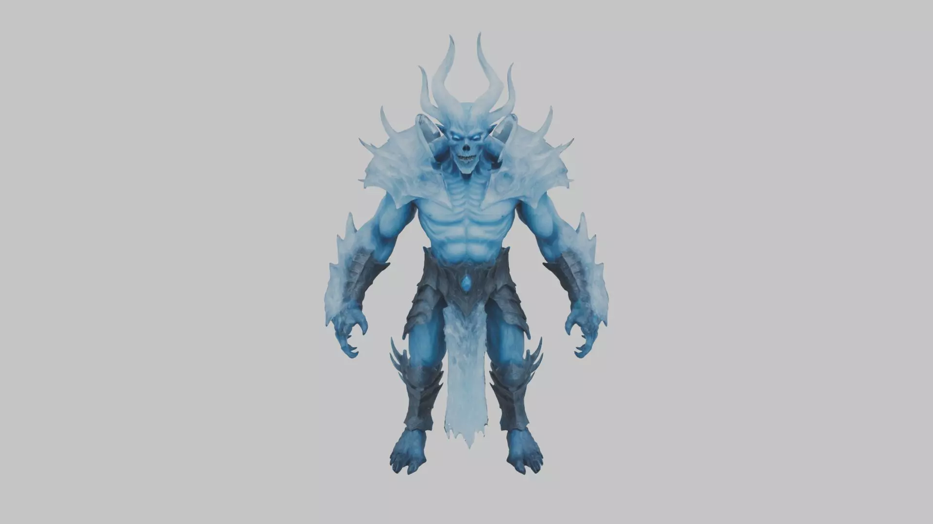 Fantasy Creature Monster Low-poly 3D model_0