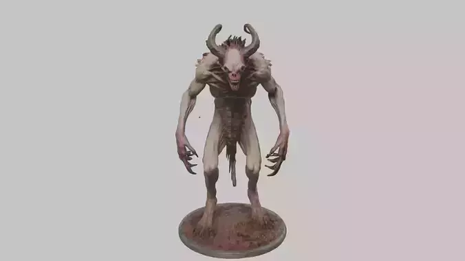 Wendigo Fantasy Character
