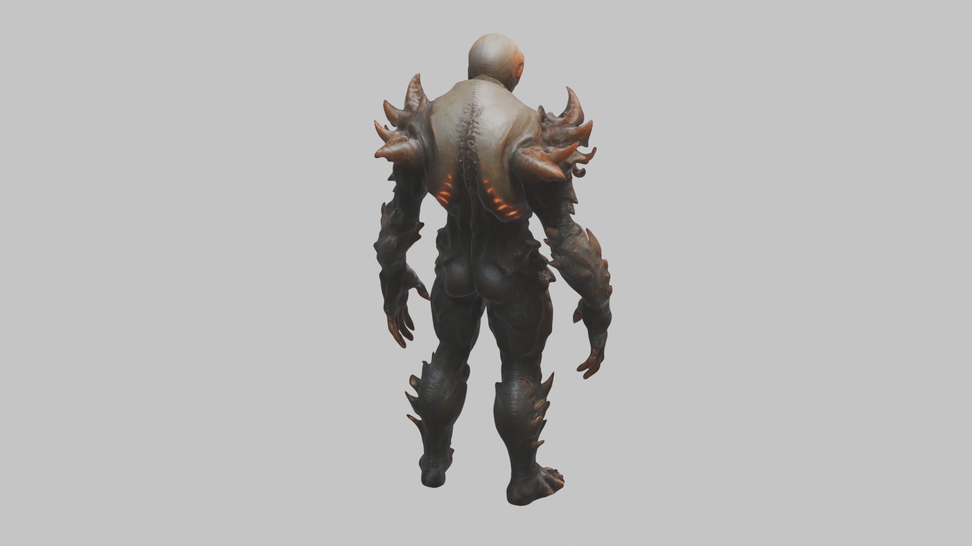 Fantasy Creature Character Low-poly 3D model_14