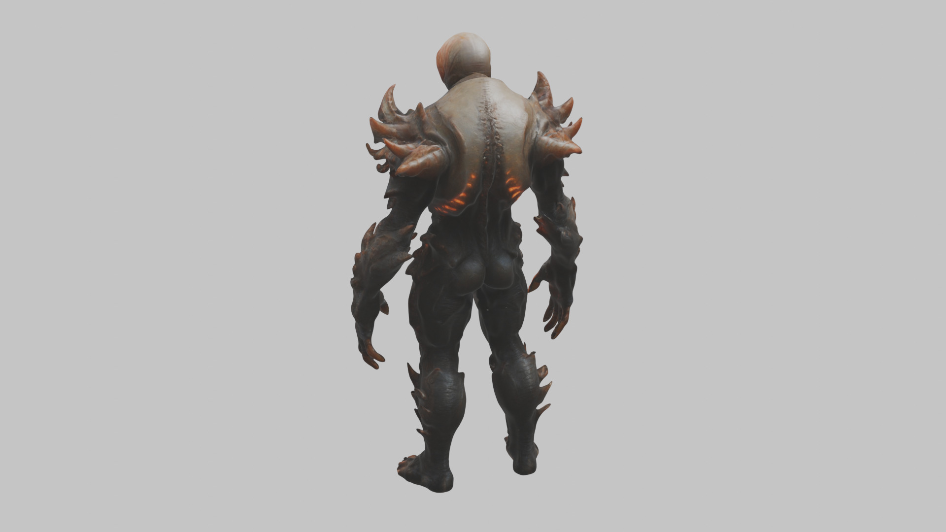 Fantasy Creature Character Low-poly 3D model_1