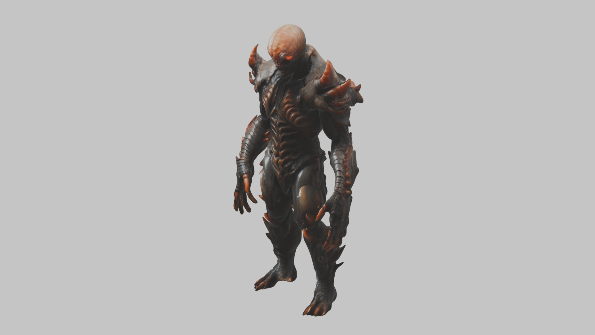 Fantasy Creature Character Low-poly 3D model_6
