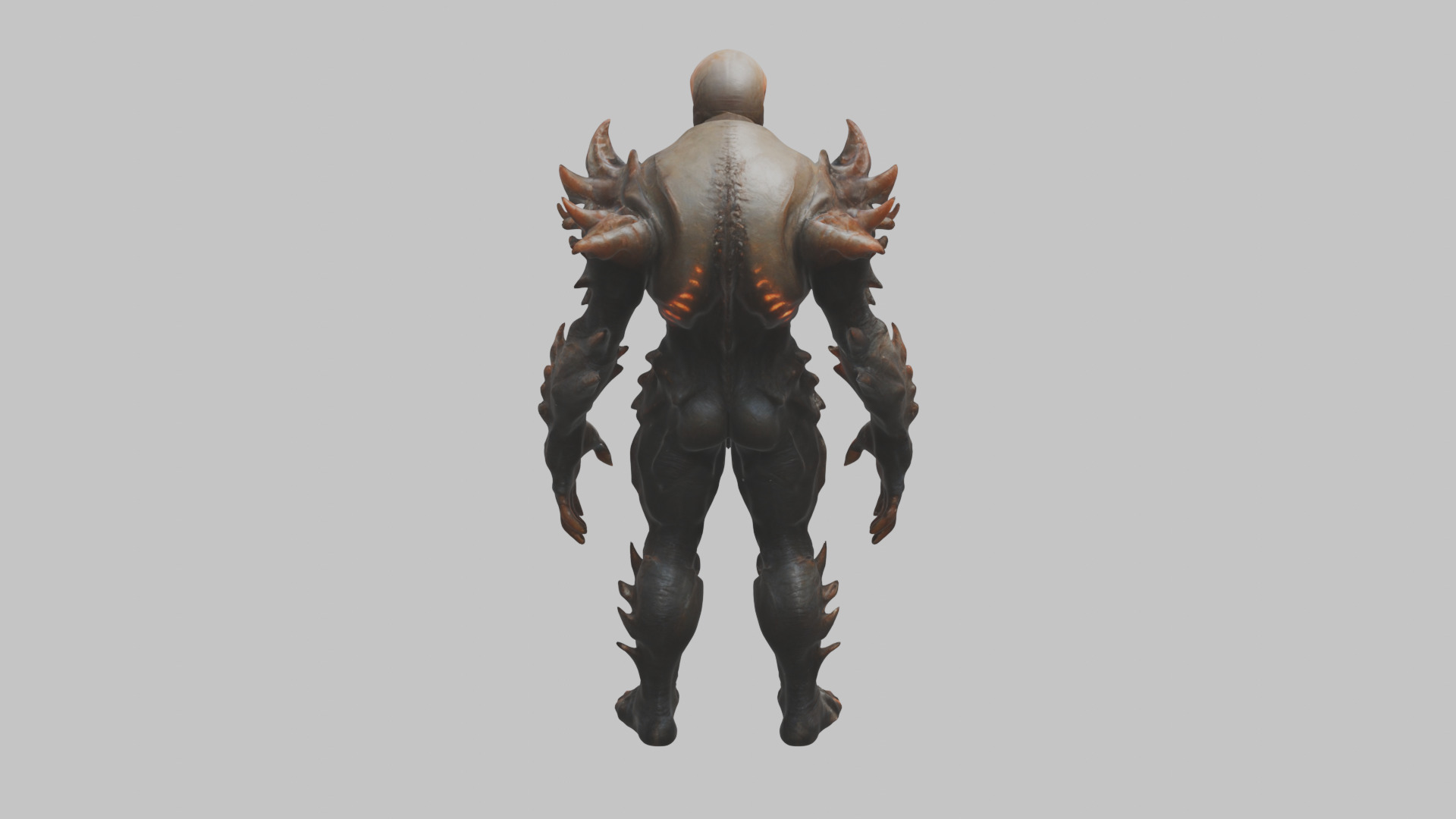 Fantasy Creature Character Low-poly 3D model_15