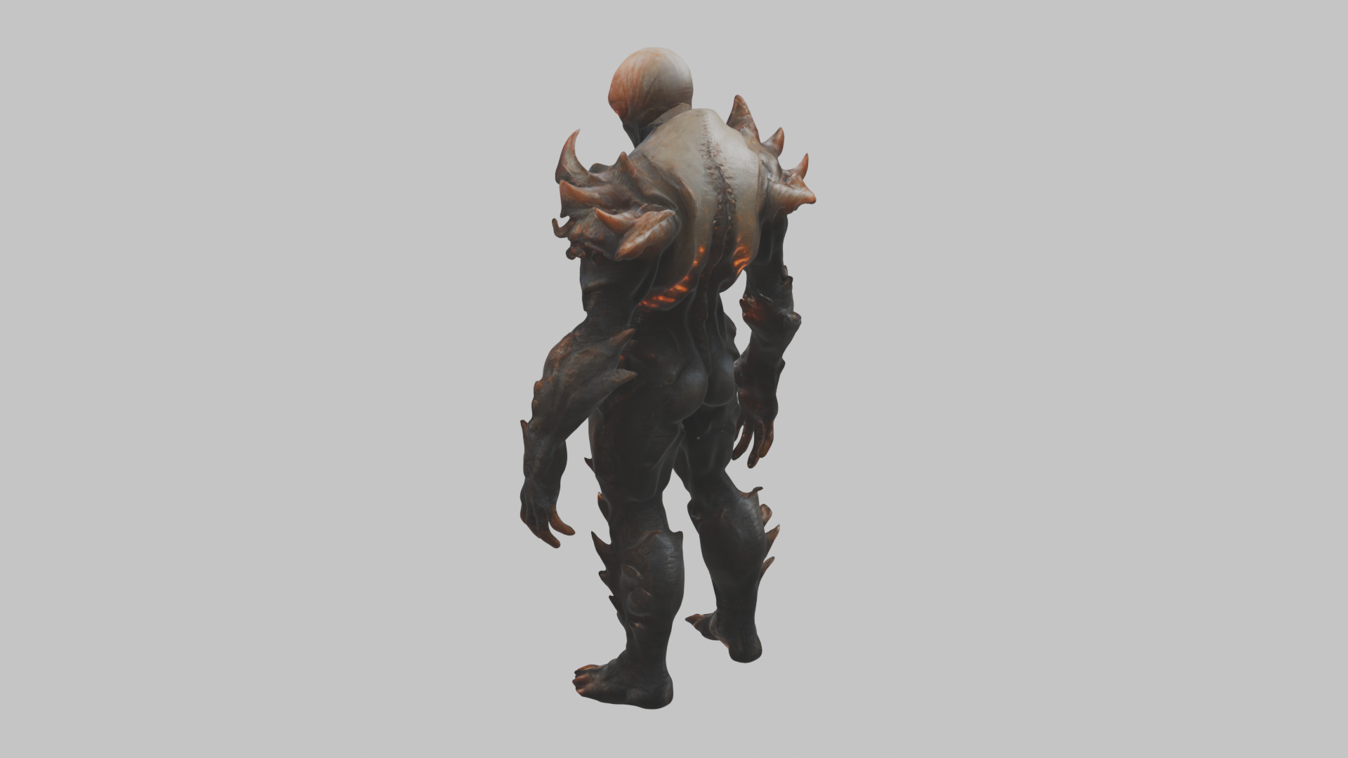 Fantasy Creature Character Low-poly 3D model_2