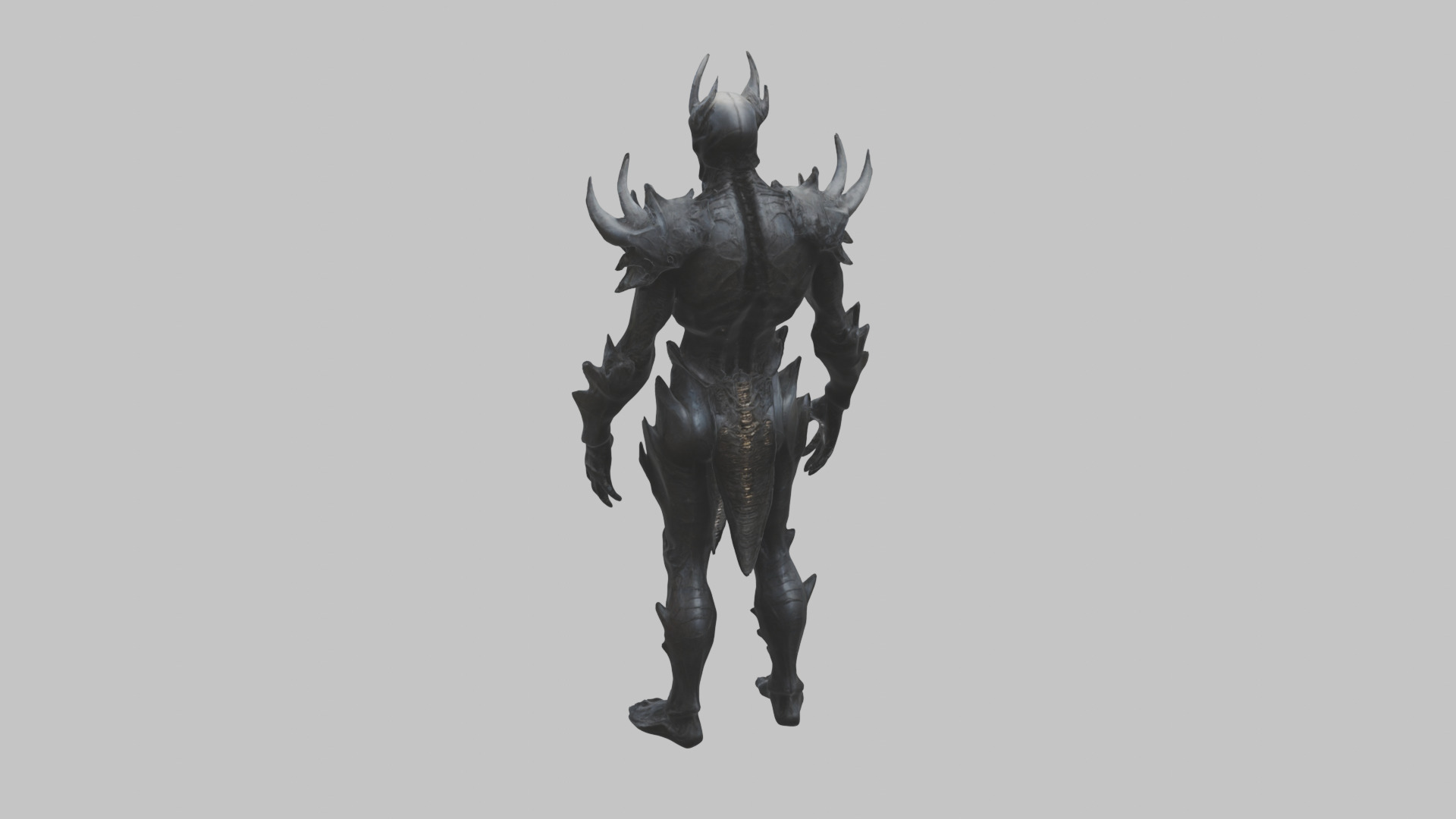 Medieval Fantasy Knight Character Low-poly 3D model_1