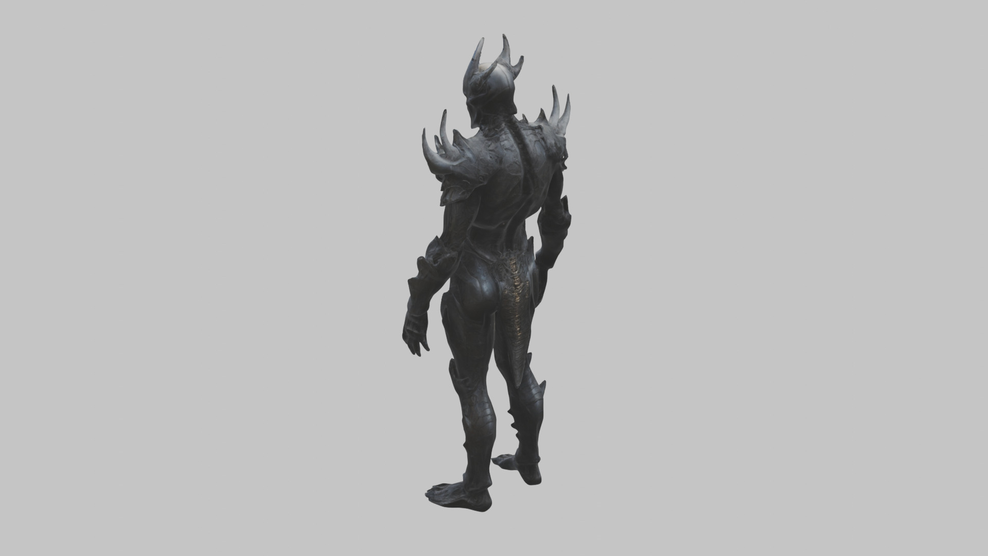 Medieval Fantasy Knight Character Low-poly 3D model_2