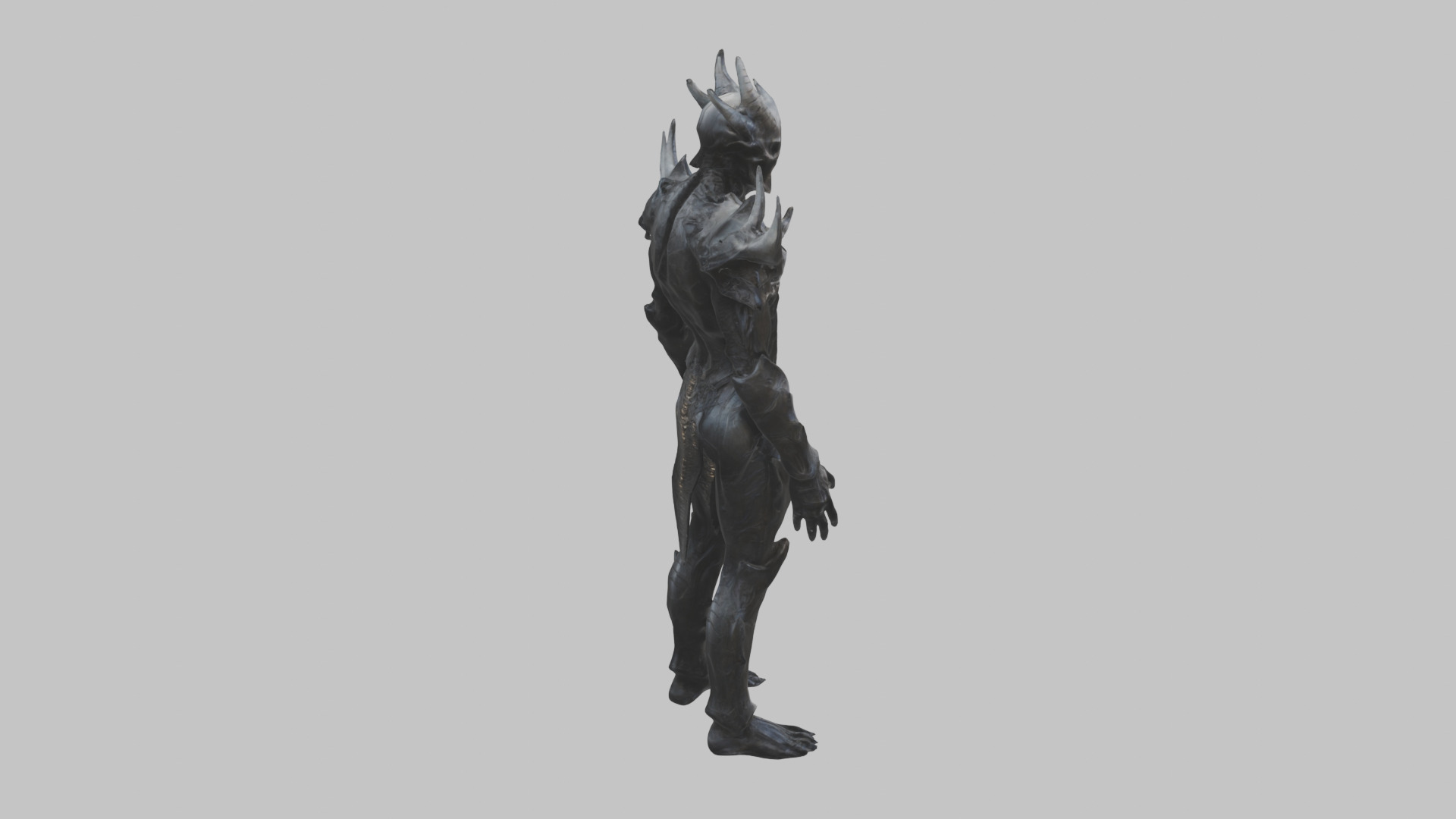 Medieval Fantasy Knight Character Low-poly 3D model_12