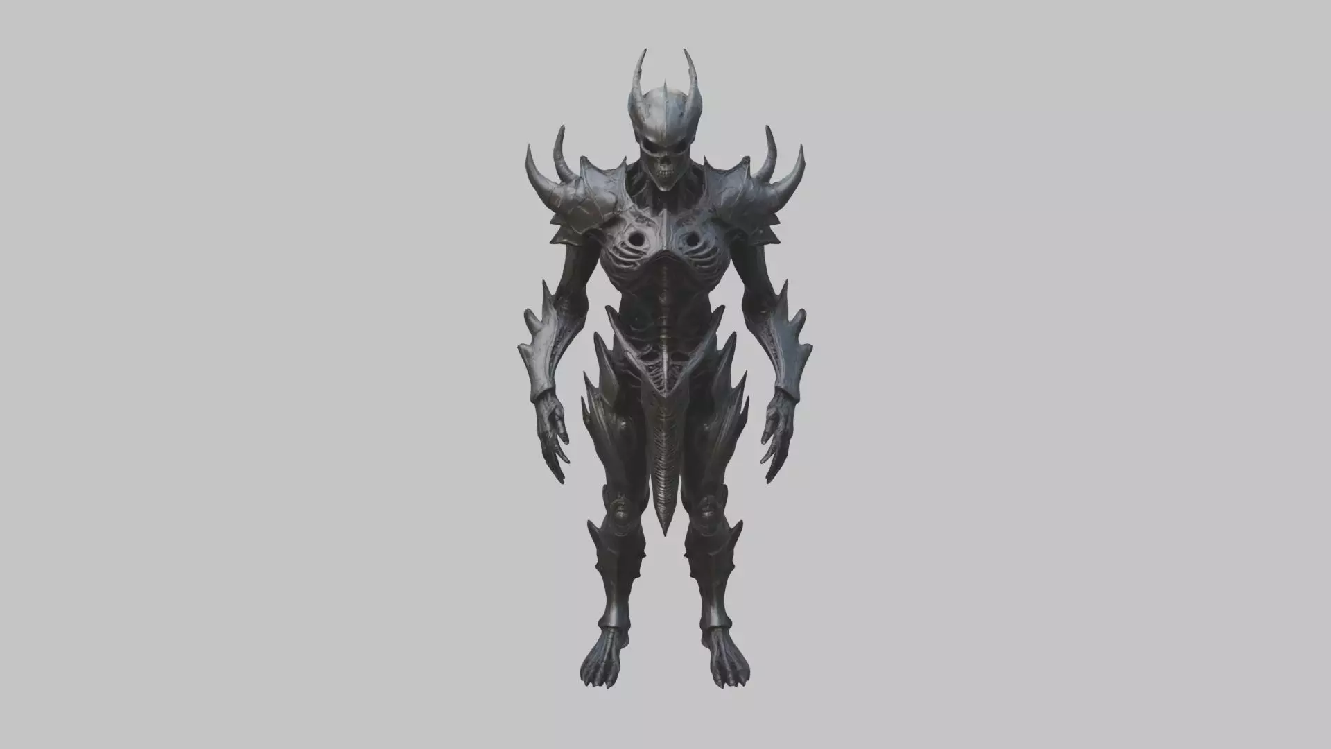 Medieval Fantasy Knight Character Low-poly 3D model_0