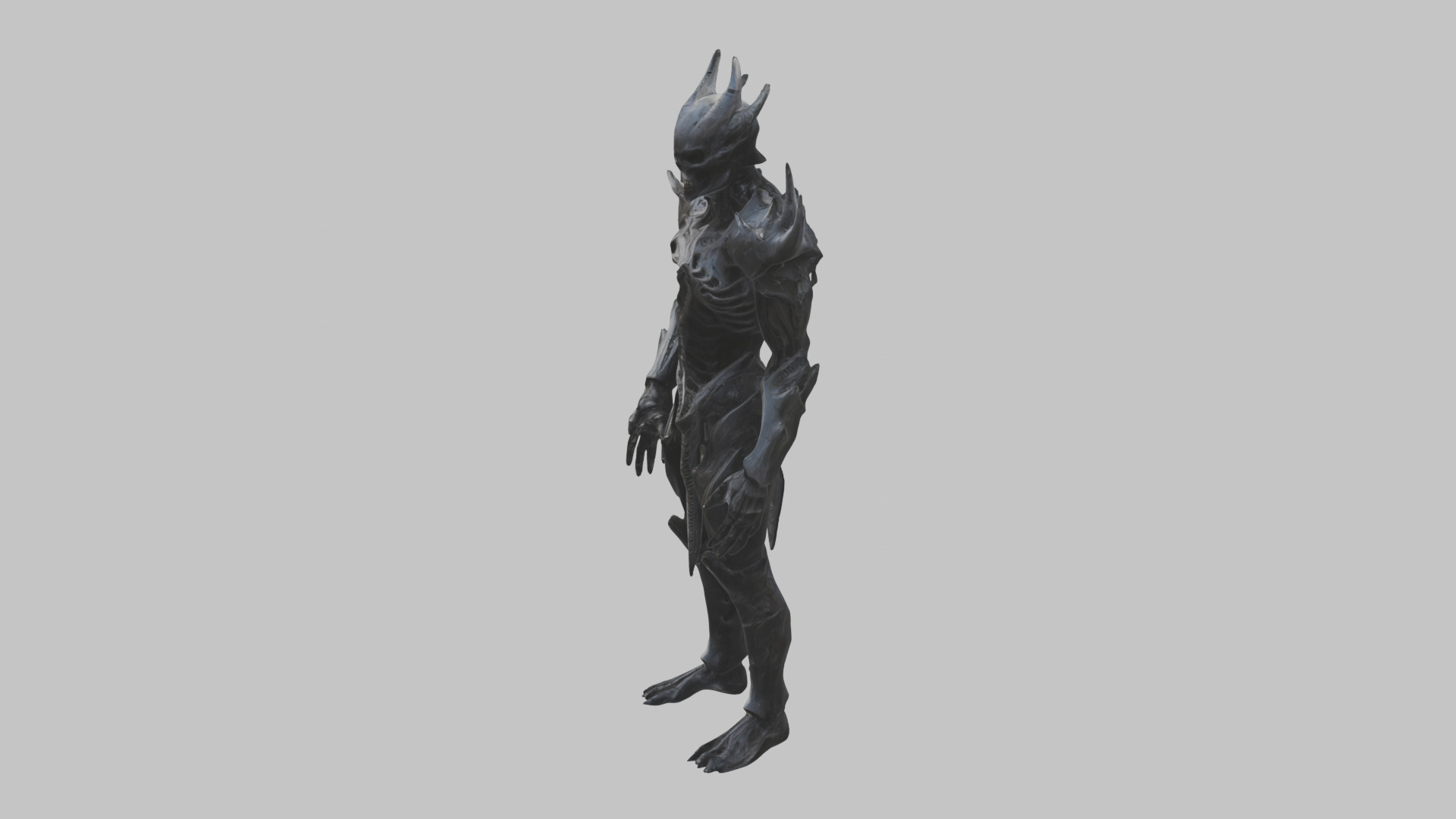 Medieval Fantasy Knight Character Low-poly 3D model_5