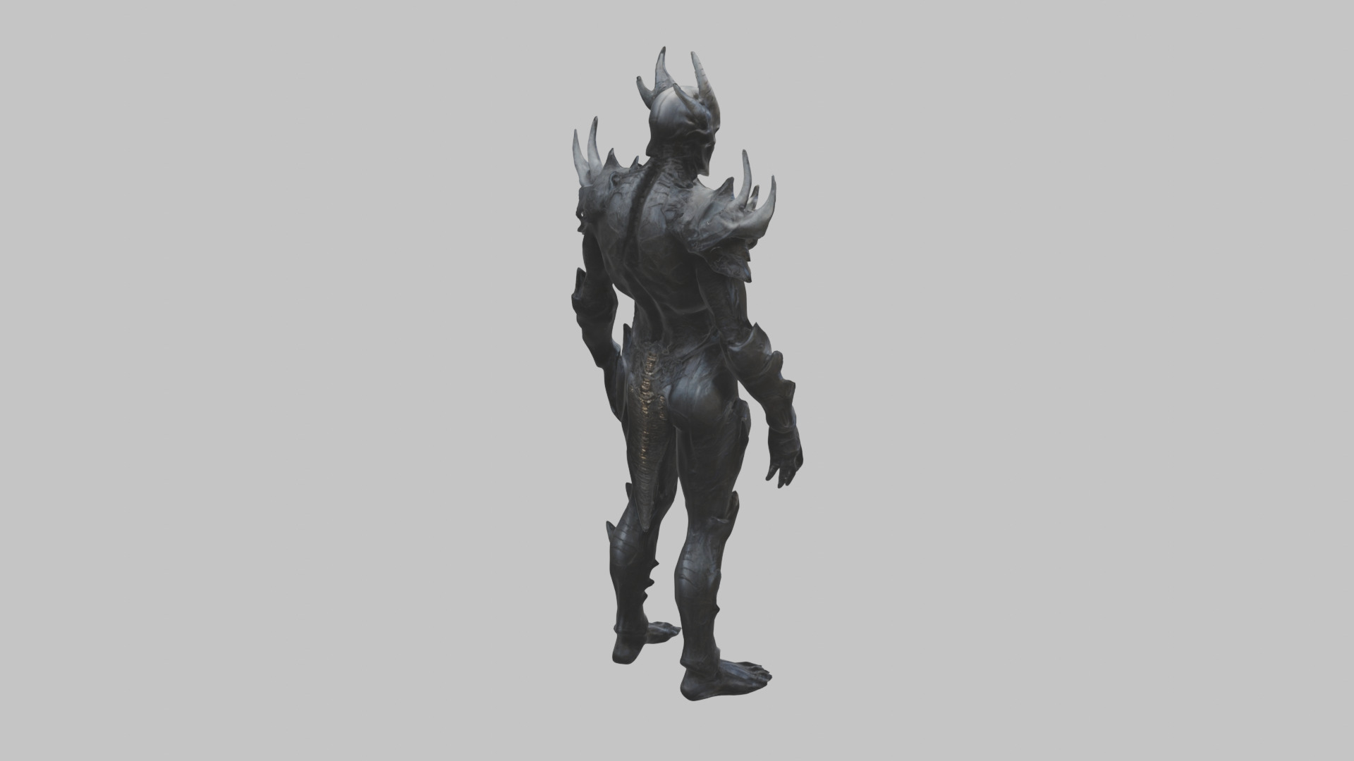 Medieval Fantasy Knight Character Low-poly 3D model_13