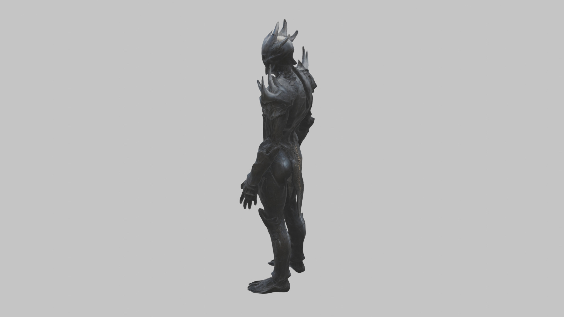 Medieval Fantasy Knight Character Low-poly 3D model_3